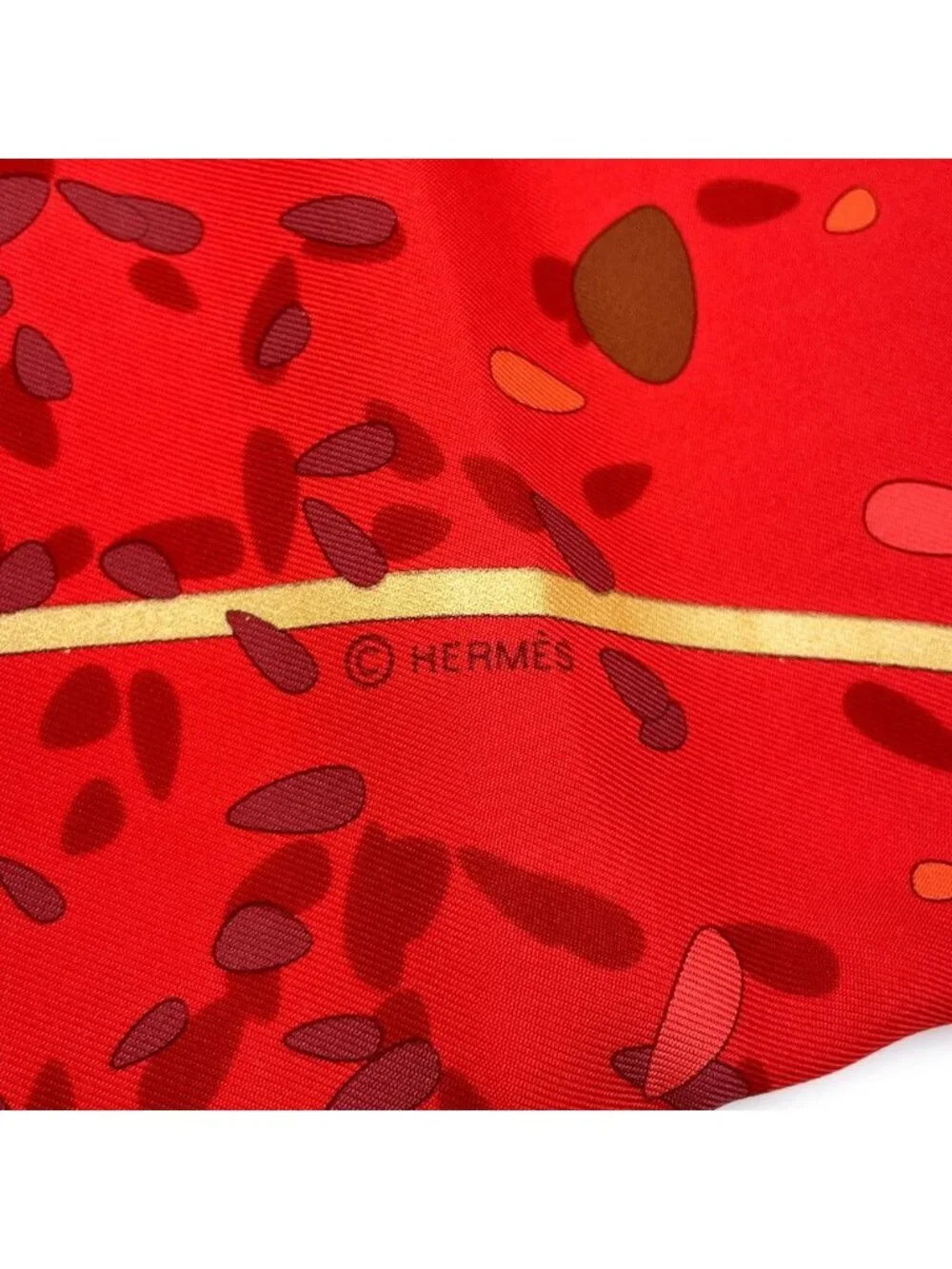 Hermes Scarf Carre 90 Flower Offering Offrandes D'un Jour Silk